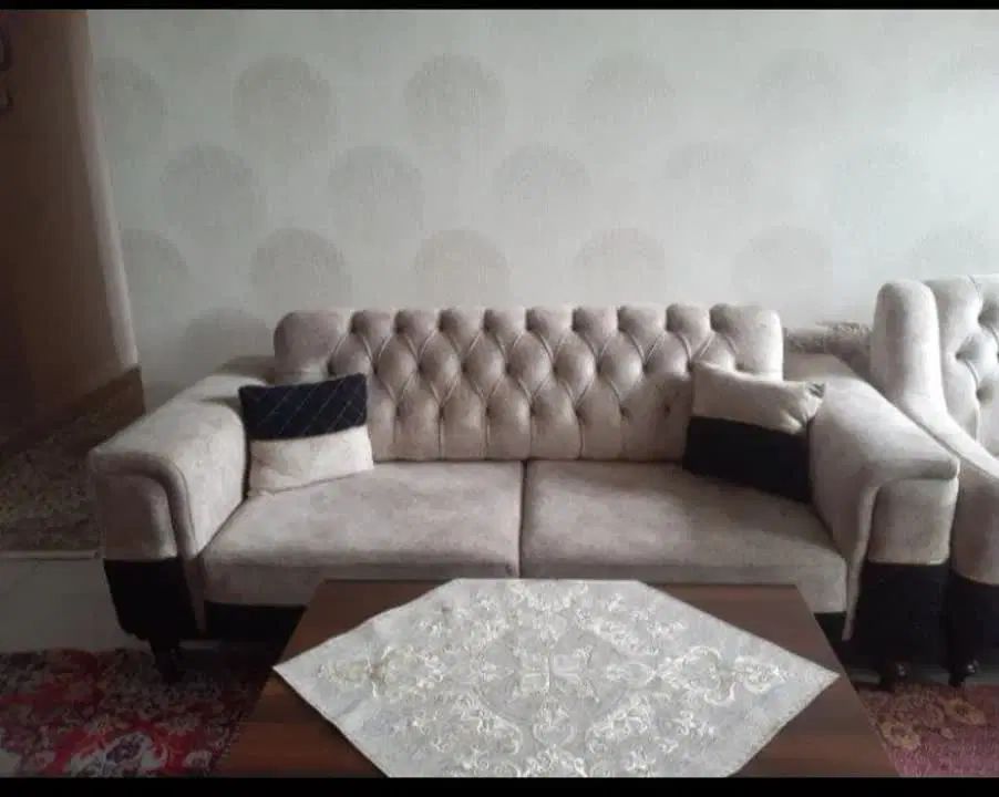 مبل سه نفره با فوم ۳۵ سانت سرد تخت خوابشو|مبلمان خانگی و میز عسلی|تهران, شهرک محلاتی|دیوار