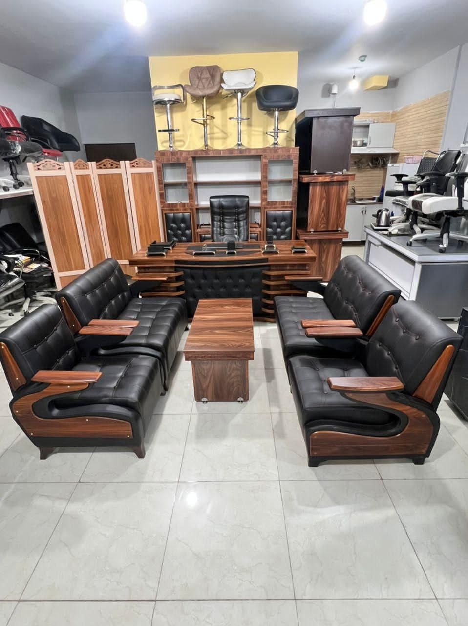 مبلمان اداری نیم ست خلبانی|دفتر کار|تهران, یافت آباد جنوبی|دیوار