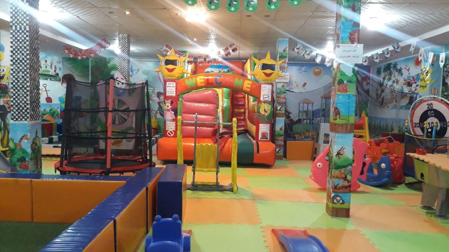 کلبه شادی ماهان (خانه بازی)شهربازی کودک|اسباببازی|دورود, |دیوار