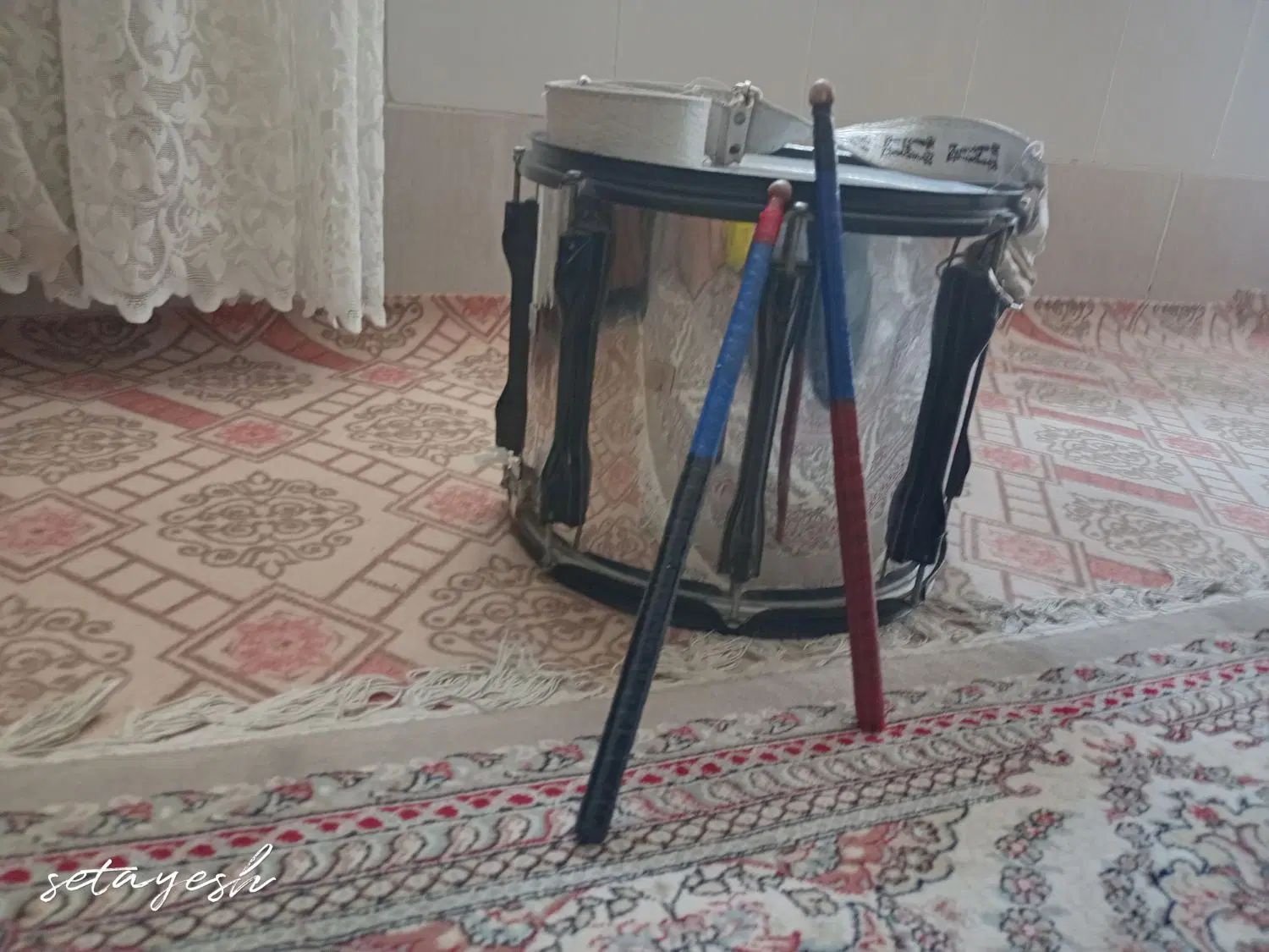 طبل ریز استیل سالم به شرط صدا،دوقل|درام و پرکاشن|مشهد, پنجتن|دیوار