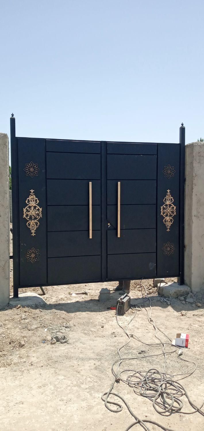 درب خطدار پارکینگی باغی حیاطی ویلایی لیزر اتاقیY17|مصالح و تجهیزات ساختمان|دماوند, دماوند|دیوار