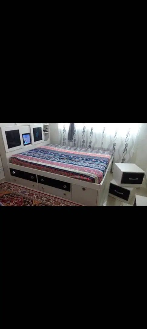 سرویس رختخواب همراه با پاتختی ومیزتوالت|تخت و سرویس خواب|تهران, شمیران‌نو|دیوار