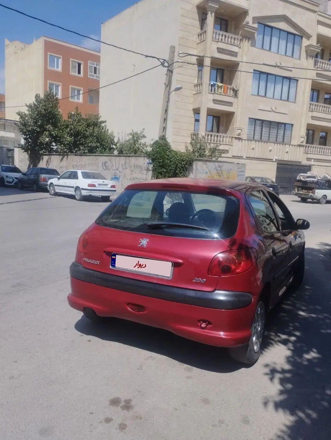 پژو 206مدل 80|خودرو سواری و وانت|اردبیل, |دیوار