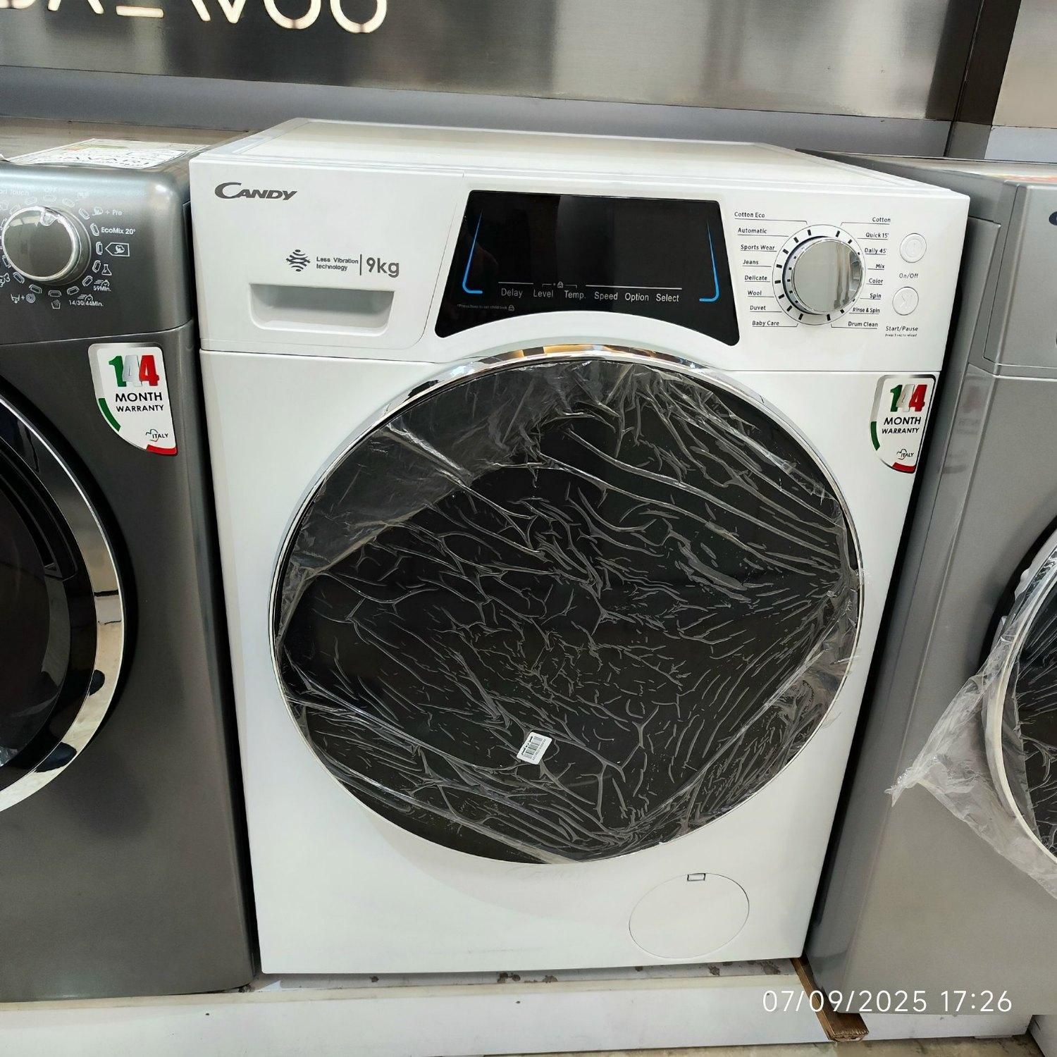 ماشین لباسشویی 8 کیلویی کندی سفید کد 846|ماشین لباسشویی و خشککن لباس|مشهد, الهیه|دیوار