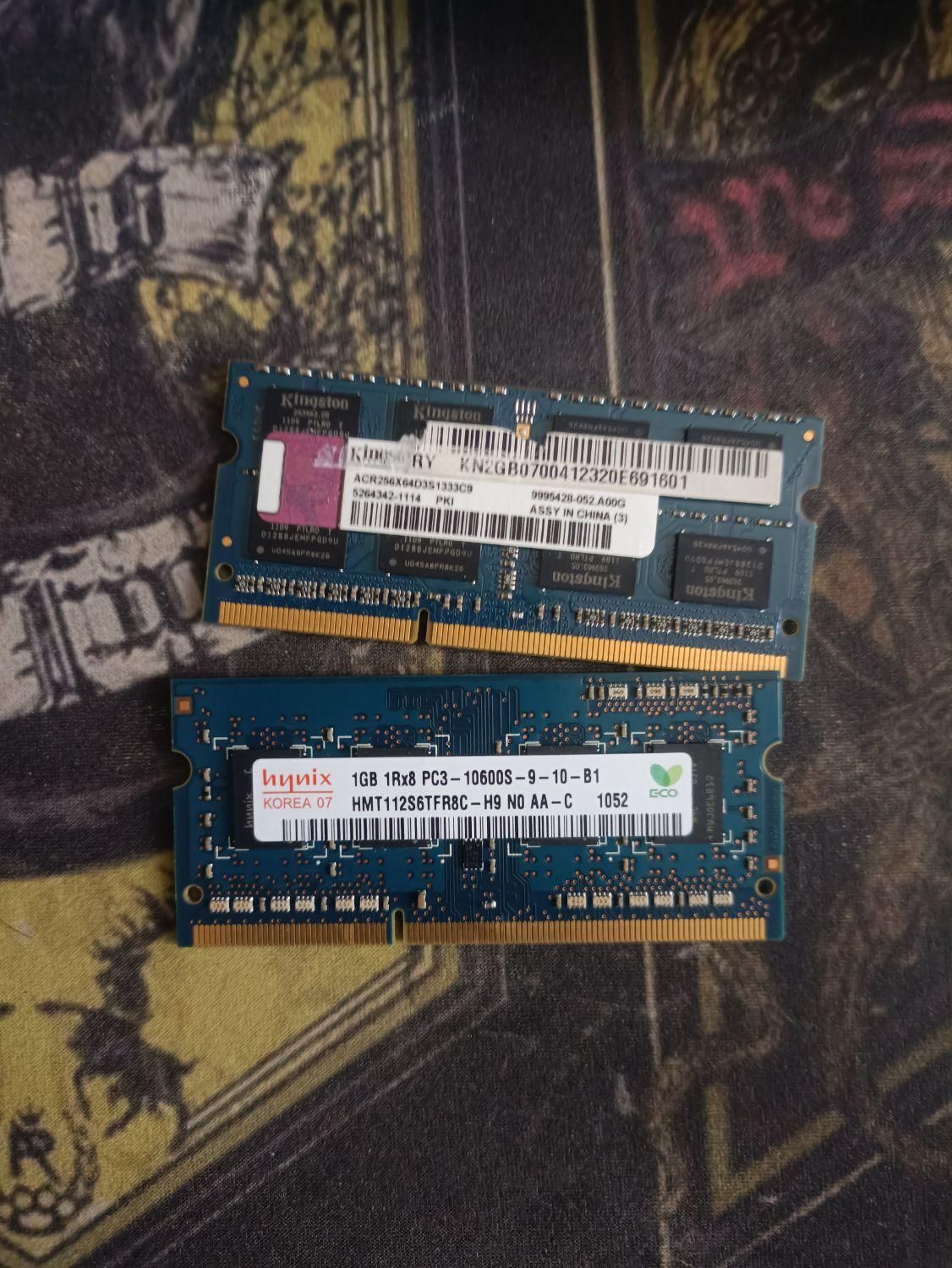 رم ۴ گیگ لپ تاپی ddr4 و 2تا ddr3و ۴ ddr3 کامپیوتر|قطعات و لوازم جانبی رایانه|تهران, پیروزی|دیوار