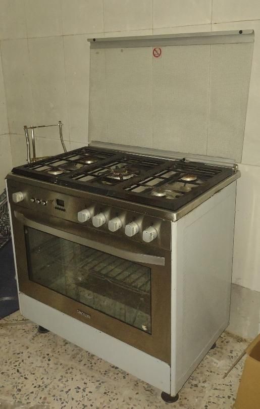 گاز فردار اسنوا  ۵ شعله مدل رومینا استیل|اجاق گاز و لوازم برقی پخت‌وپز|جم, |دیوار