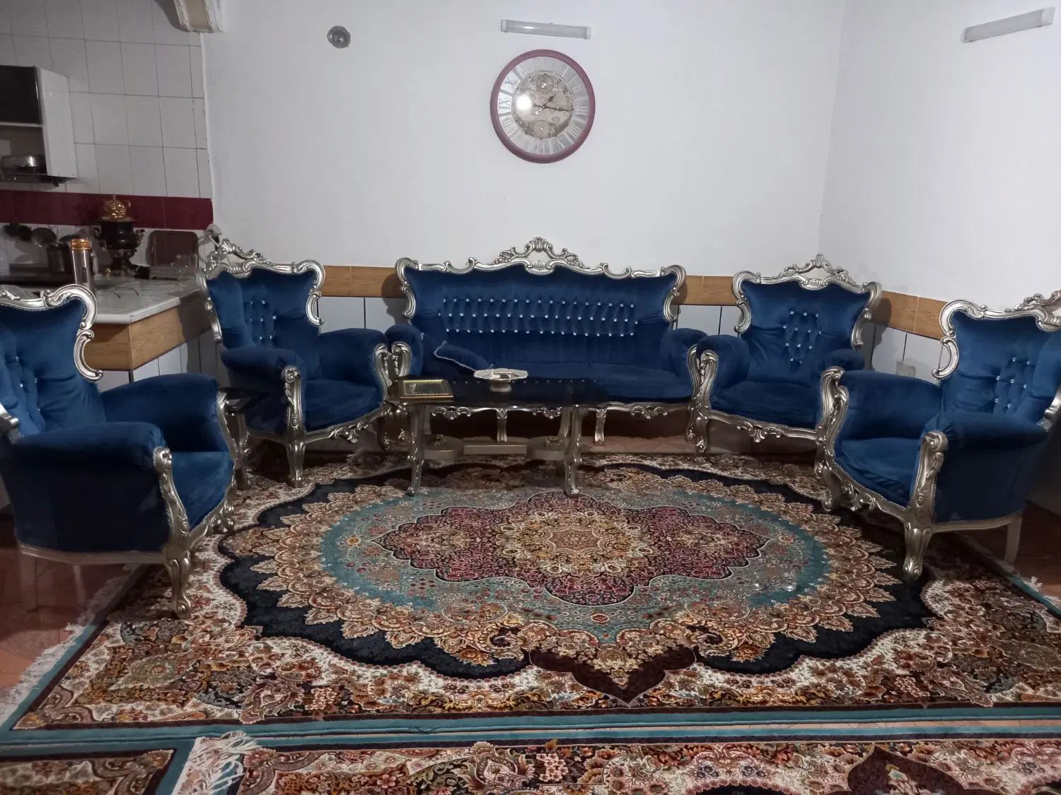 مبل ۷نفره|مبلمان خانگی و میز عسلی|اصفهان, رسالت|دیوار