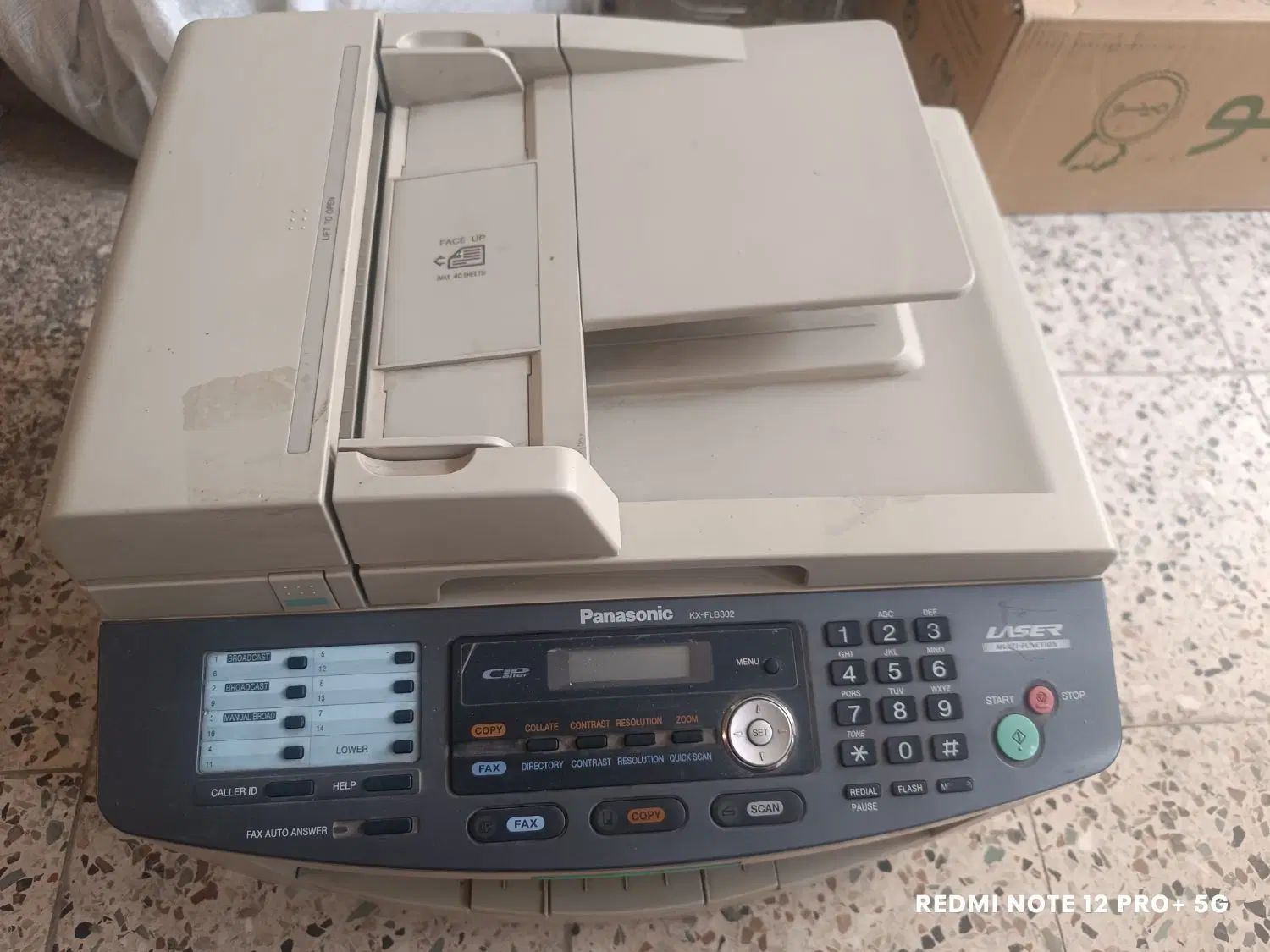 پرینتر چندکاره پاناسونیکkx وپرینتررنگی canonip4700|پرینتر، اسکنر، کپی، فکس|مشهد, سید رضی|دیوار