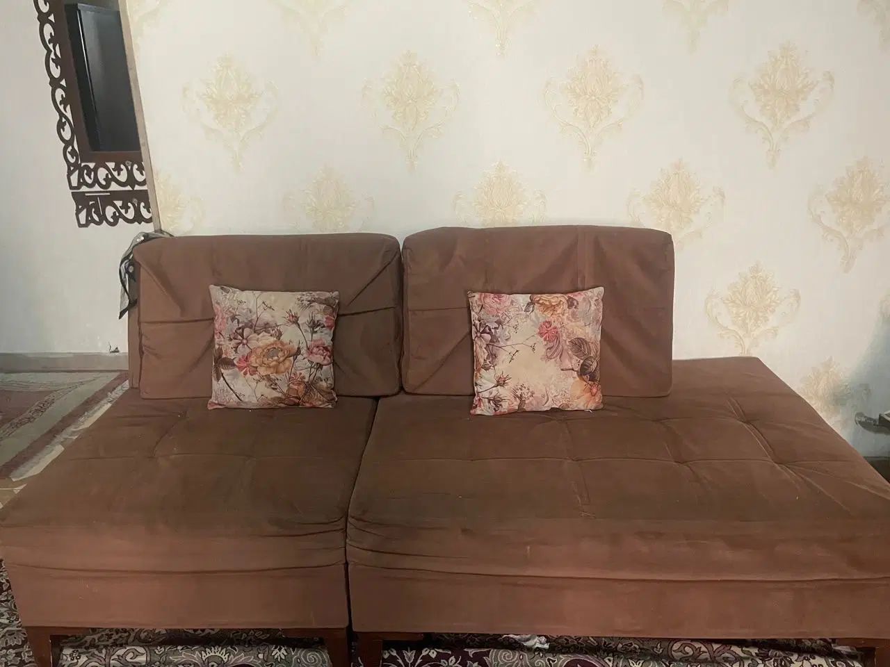 مبل ال ۷نفره با میزعسلی|مبلمان خانگی و میز عسلی|تهران, گمرک|دیوار