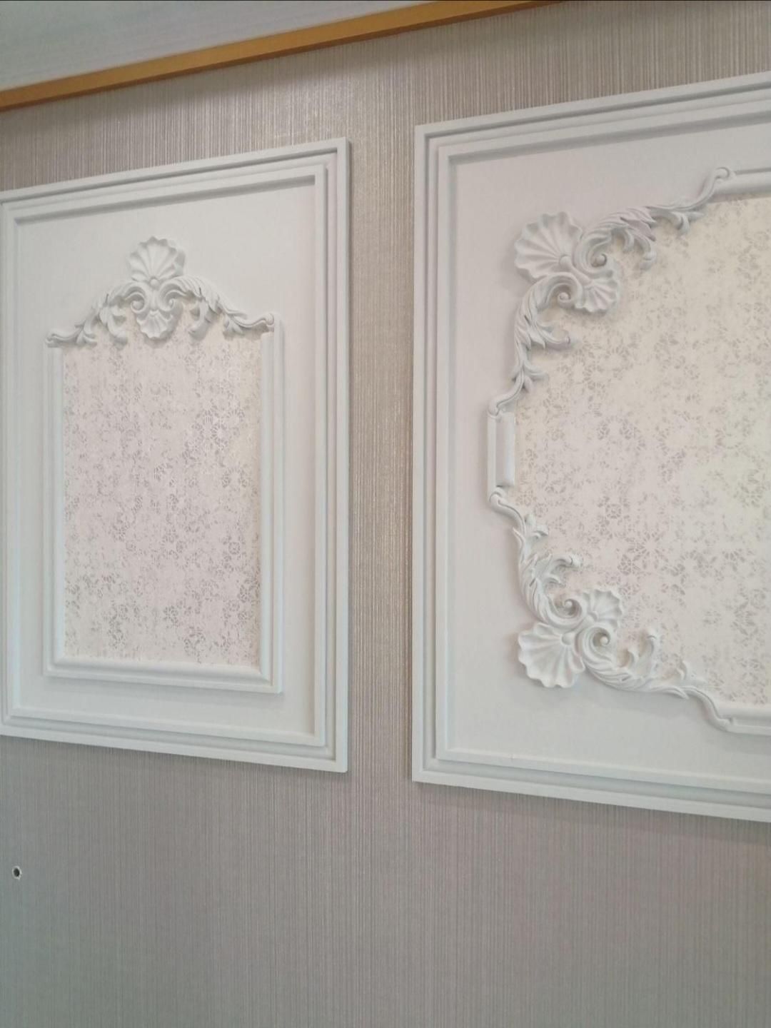 نصب کاغذ دیواری .تابلو کچی .پی وی سی|خدمات پیشه و مهارت|سلماس, |دیوار