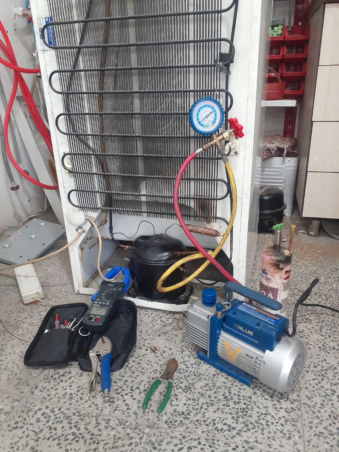 تعمیرات تخصصی انواع یخچال در منزل|خدمات پیشه و مهارت|سهند, |دیوار