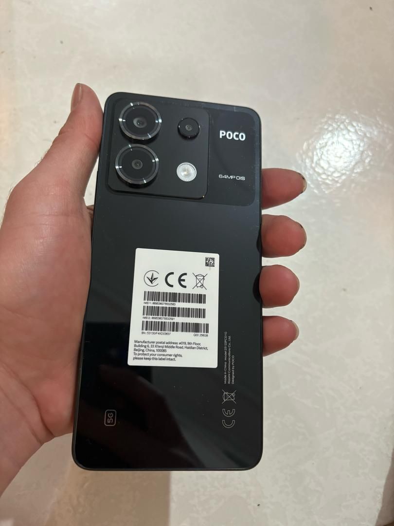 شیائومی Poco X6 5g با حافظهٔ ۲۵۶ گیگابایت|موبایل|تهران, افسریه|دیوار