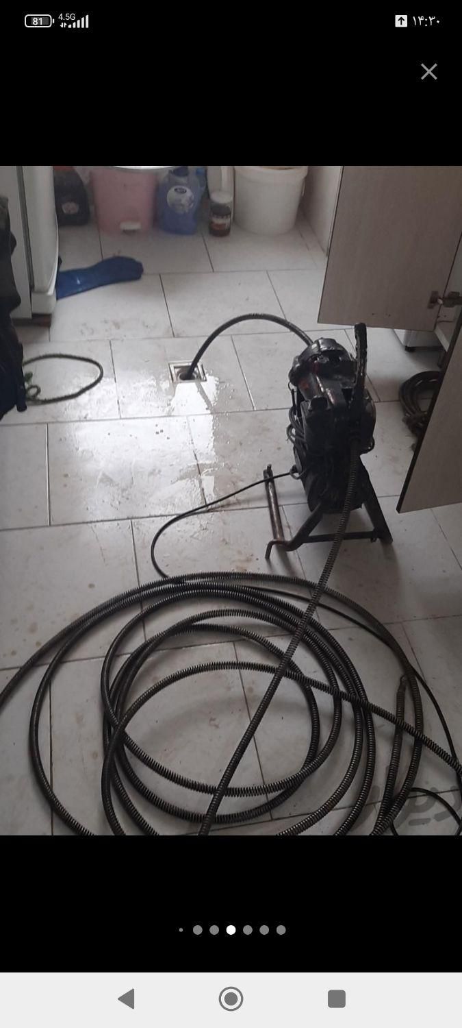 لوله بازکن تخلیه چاه کل نشتارود در۱۵دقیقه|خدمات پیشه و مهارت|نشتارود, |دیوار