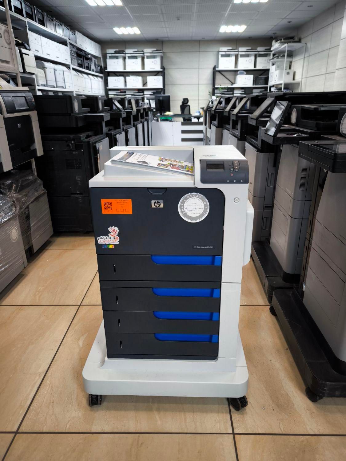 پرینتر تک کاره ایستاده لیزری رنگی hp 4525dn|پرینتر، اسکنر، کپی، فکس|تبریز, |دیوار