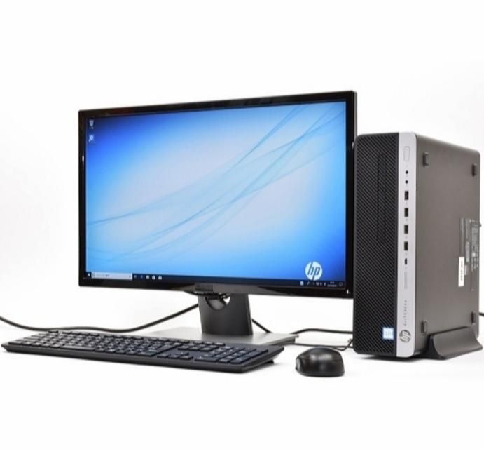 کامپیوتر کیس و مانیتور/i5 نسل۸/طراحی،دانشجوی|رایانه رومیزی|تهران, باغ خزانه|دیوار