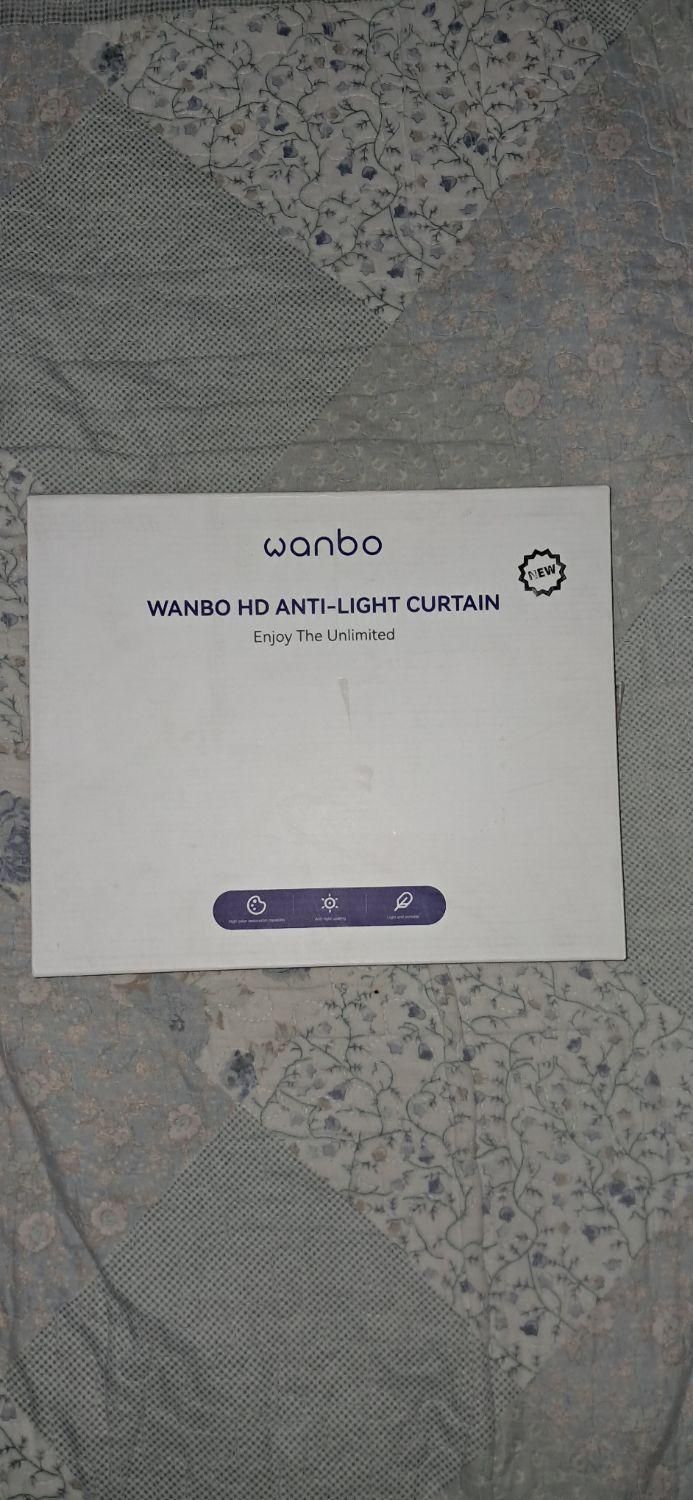 پرده پرژکتور ضد بازتاب برند wanbo|تلویزیون و پروژکتور|مشهد, توس|دیوار