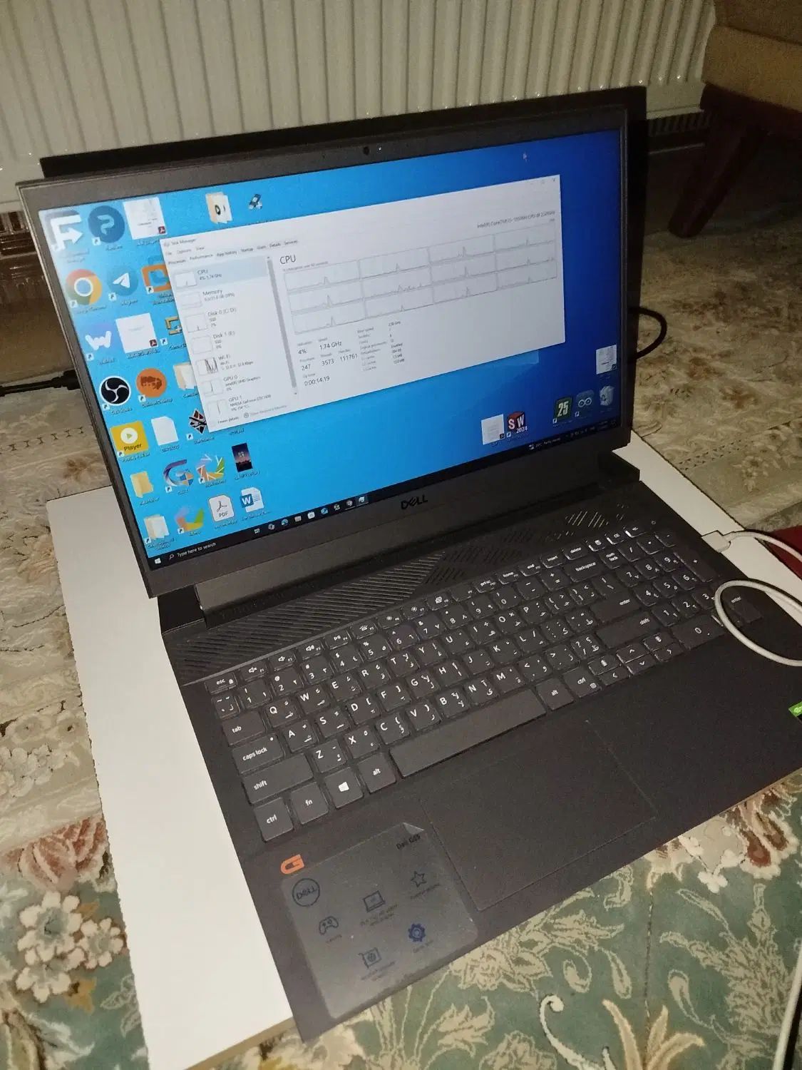 Dell g15 5510|رایانه همراه|تهران, سبلان (لشگر)|دیوار