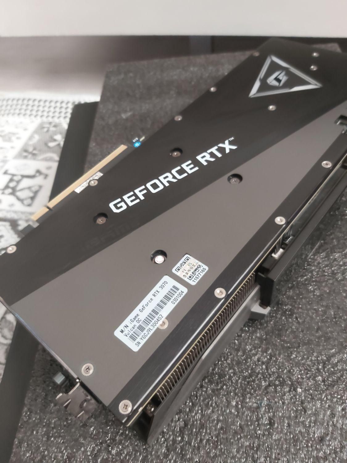 گرافیک RTX 3070 برند IGAME VULCAN مثل نو|قطعات و لوازم جانبی رایانه|تهران, شهرک ولیعصر|دیوار