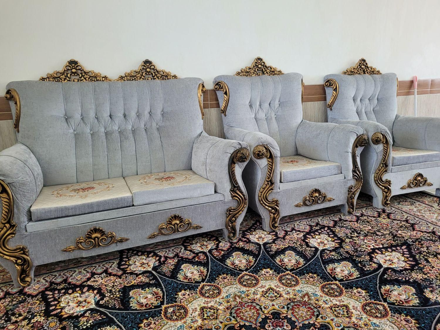 مبل ۷ نفره|مبلمان خانگی و میز عسلی|بجنورد, |دیوار