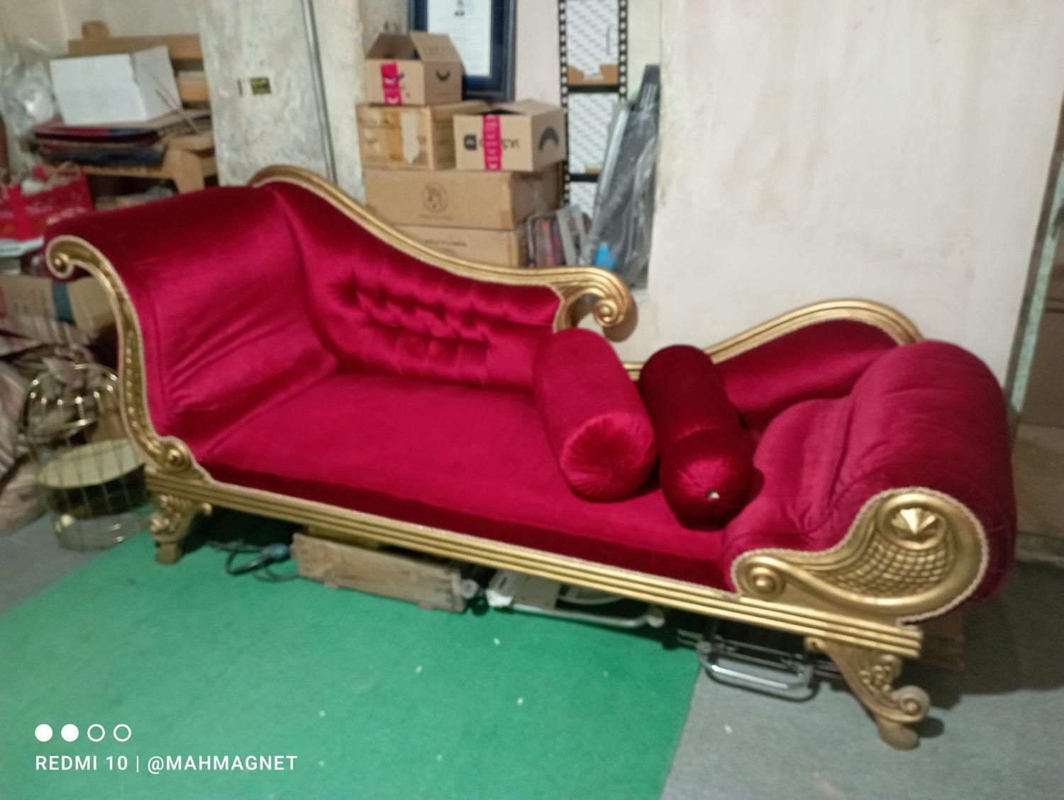 دو نمونه مبل عروس تالار سالن زیبایی|مبلمان خانگی و میز عسلی|لنجان, |دیوار