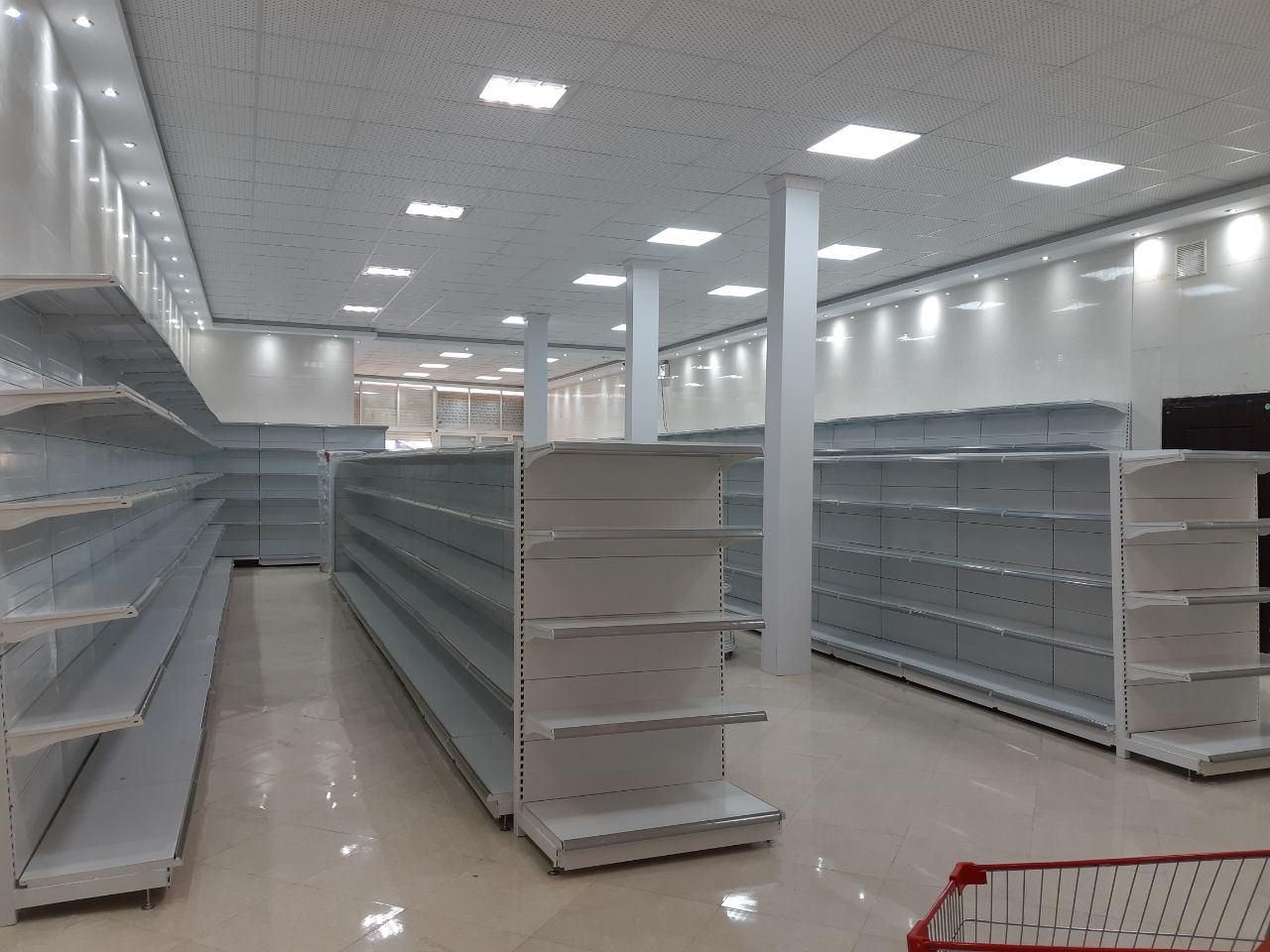 قفسه فروشگاهی ترک سفید|فروشگاه و مغازه|الیگودرز, |دیوار