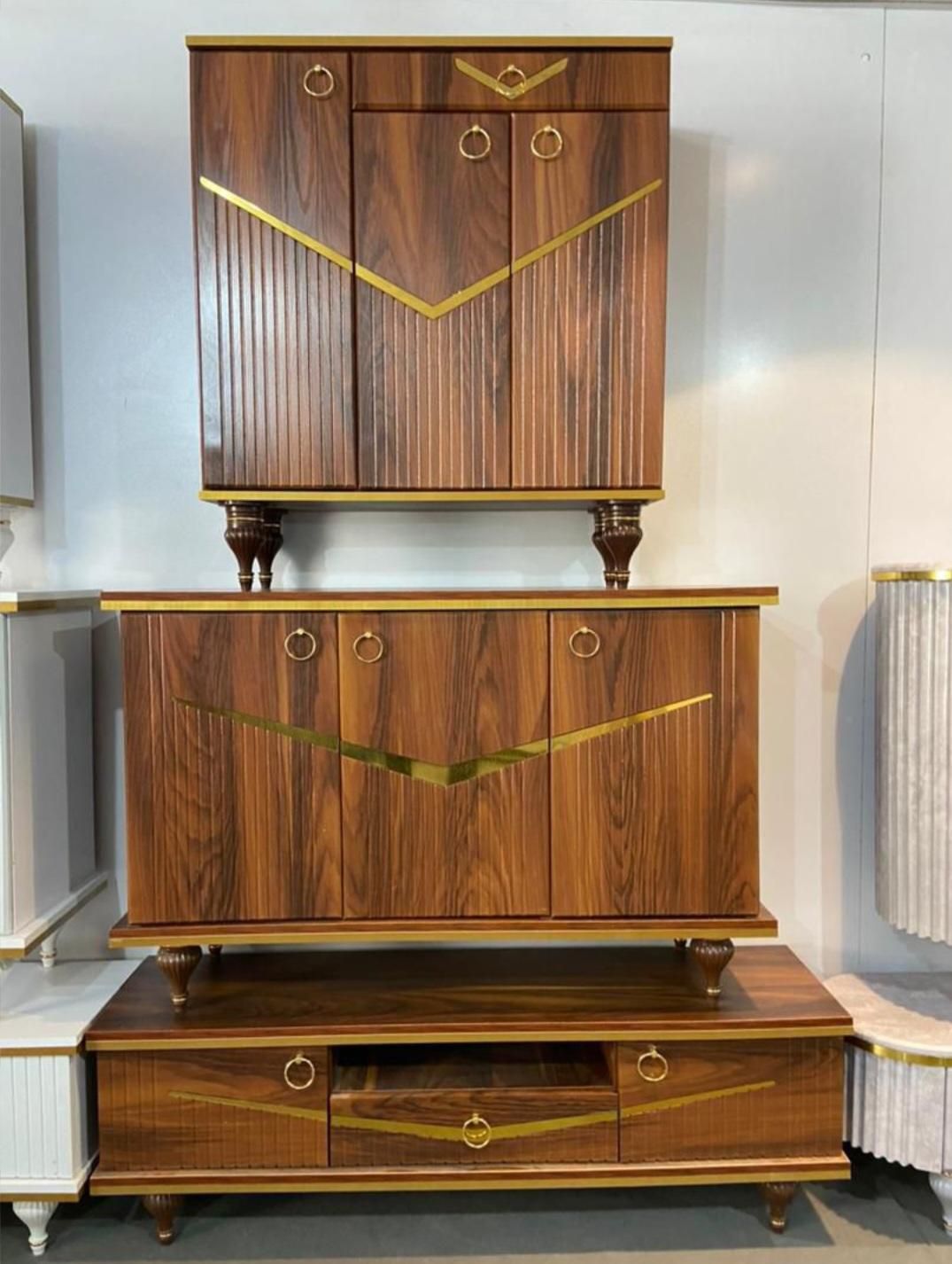 میز کنسول با آینه شرکتی با ضمانت( ۵۹۵۰)|بوفه، ویترین، کنسول|الوند, |دیوار