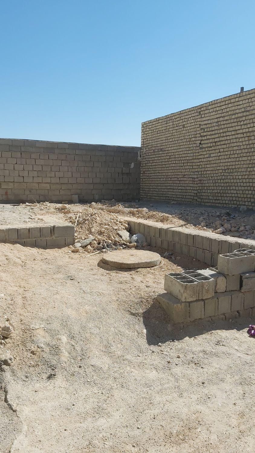 فروش زمین ۸۰ متری،شالوده بندی شده|فروش خانه و ویلا|جهرم, |دیوار