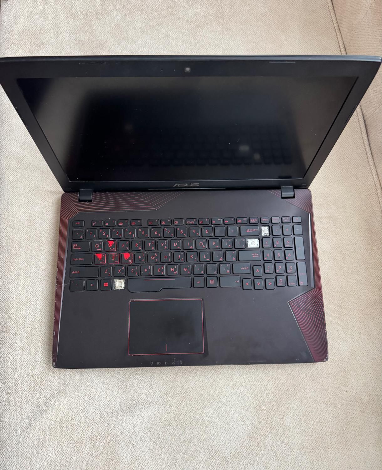 لپ‌تاپ گیمینگ ASUS FX553VD|رایانه همراه|تنکابن, |دیوار