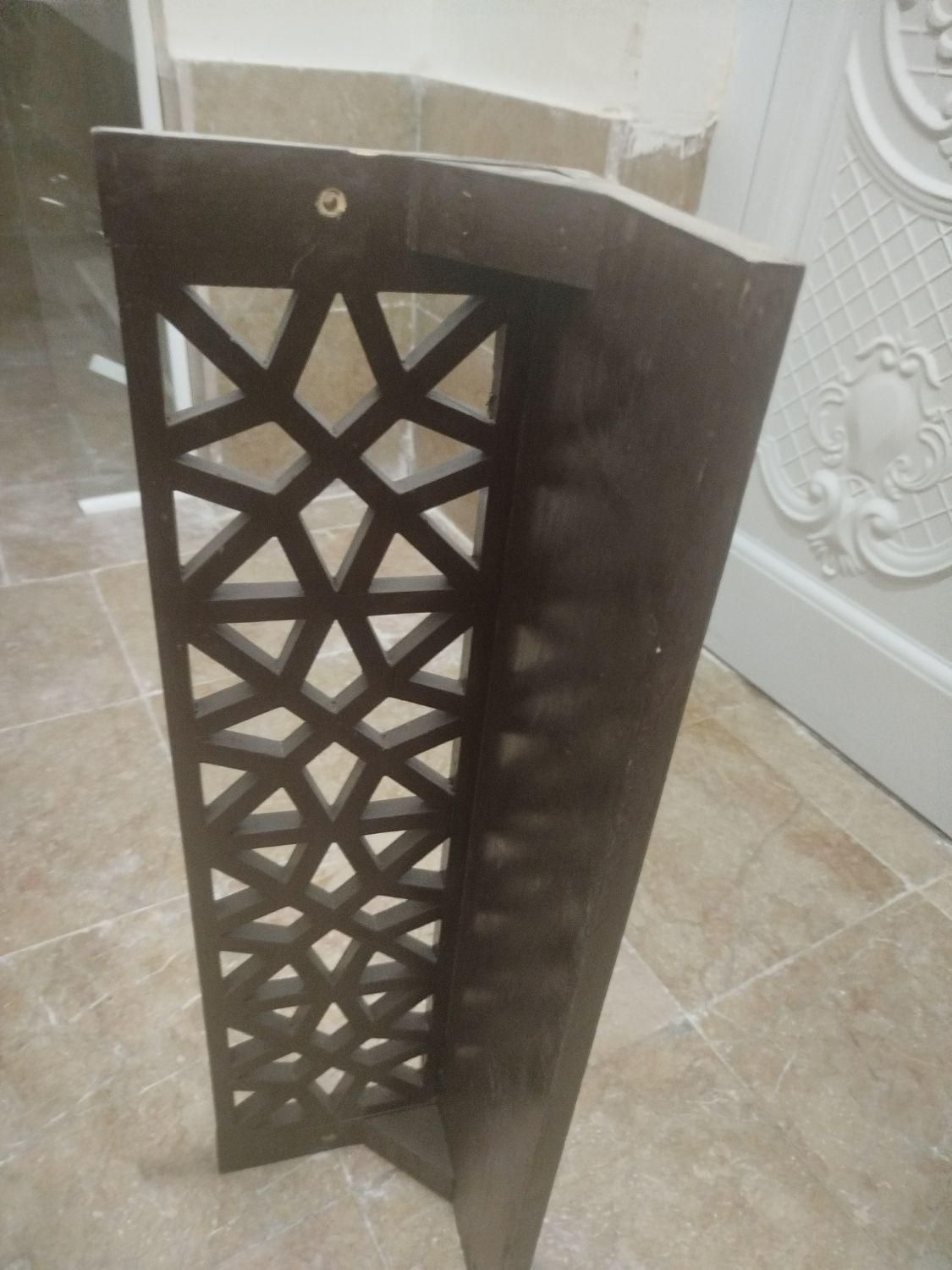 شلف چوبی برای گل|کتابخانه، شلف، قفسه‌های دیواری|سبزوار, |دیوار