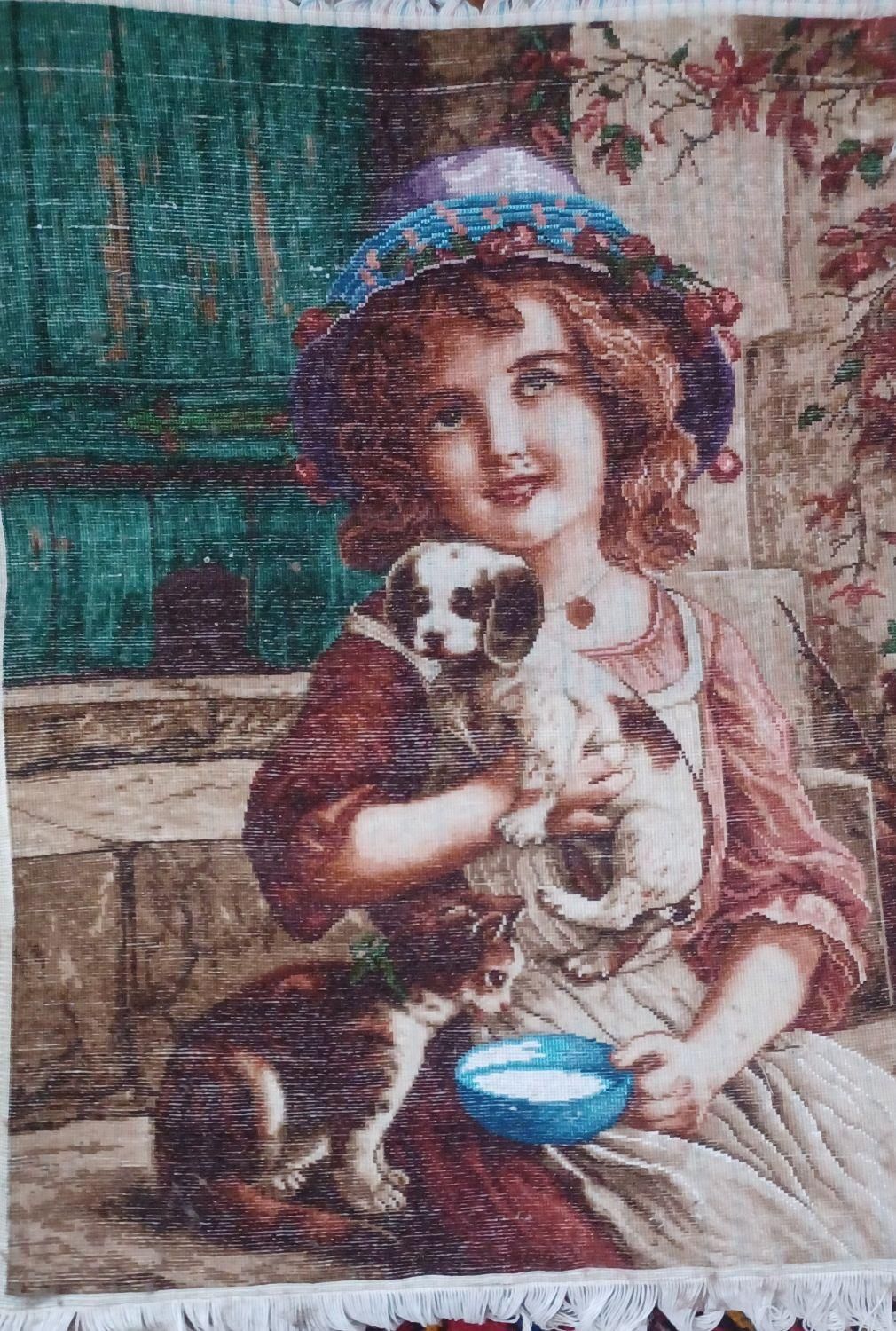 تابلو فرش دستبافت جدید|تابلو فرش|اهر, |دیوار