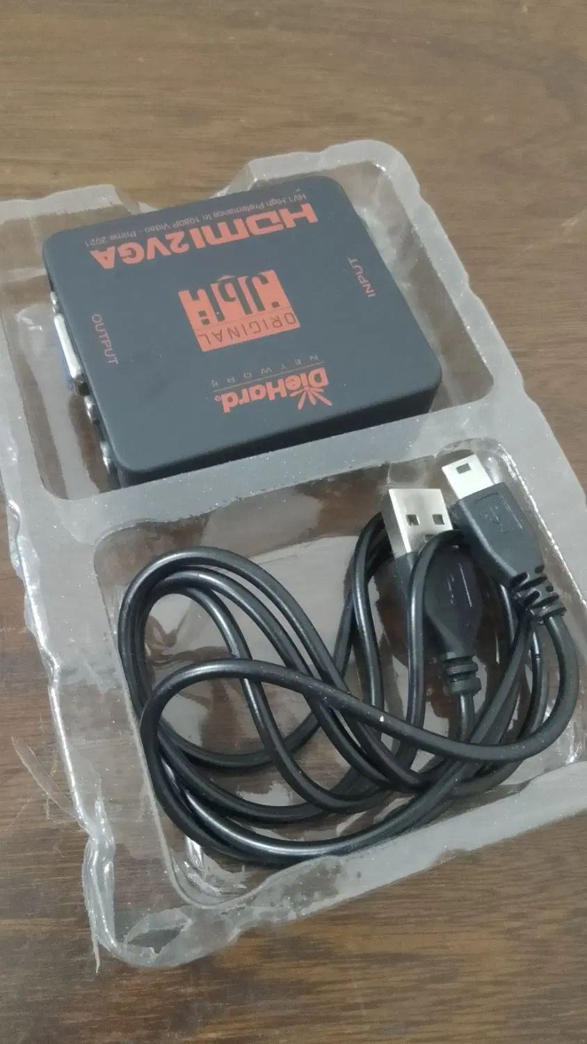 تبدیل کابل HDMl به VGA کامپیوتر|قطعات و لوازم جانبی رایانه|مشهد, کشف|دیوار