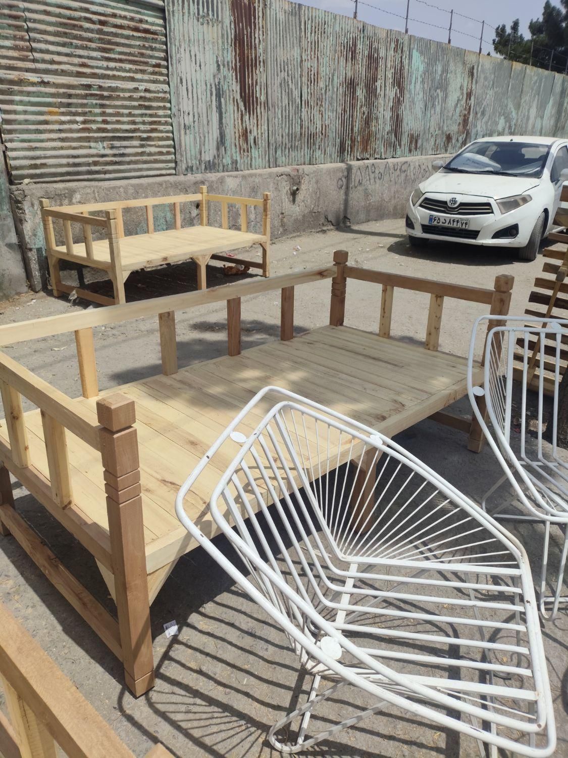 تخت۱×۲باغی وسنتی|مبلمان خانگی و میز عسلی|مشهد, امیریه|دیوار