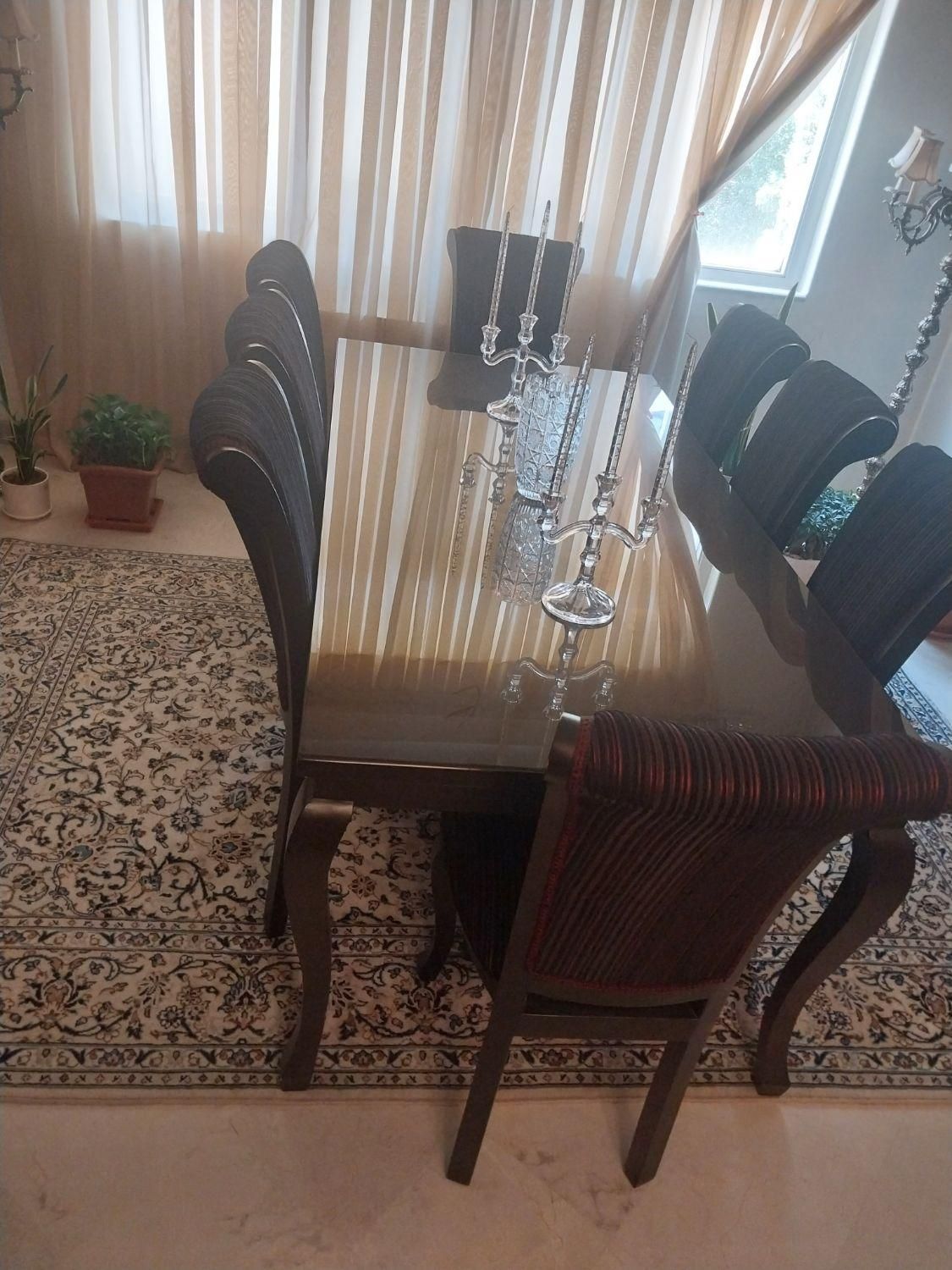 میز ناهار خوری هشت نفره|مبلمان خانگی و میز عسلی|تهران, ازگل|دیوار