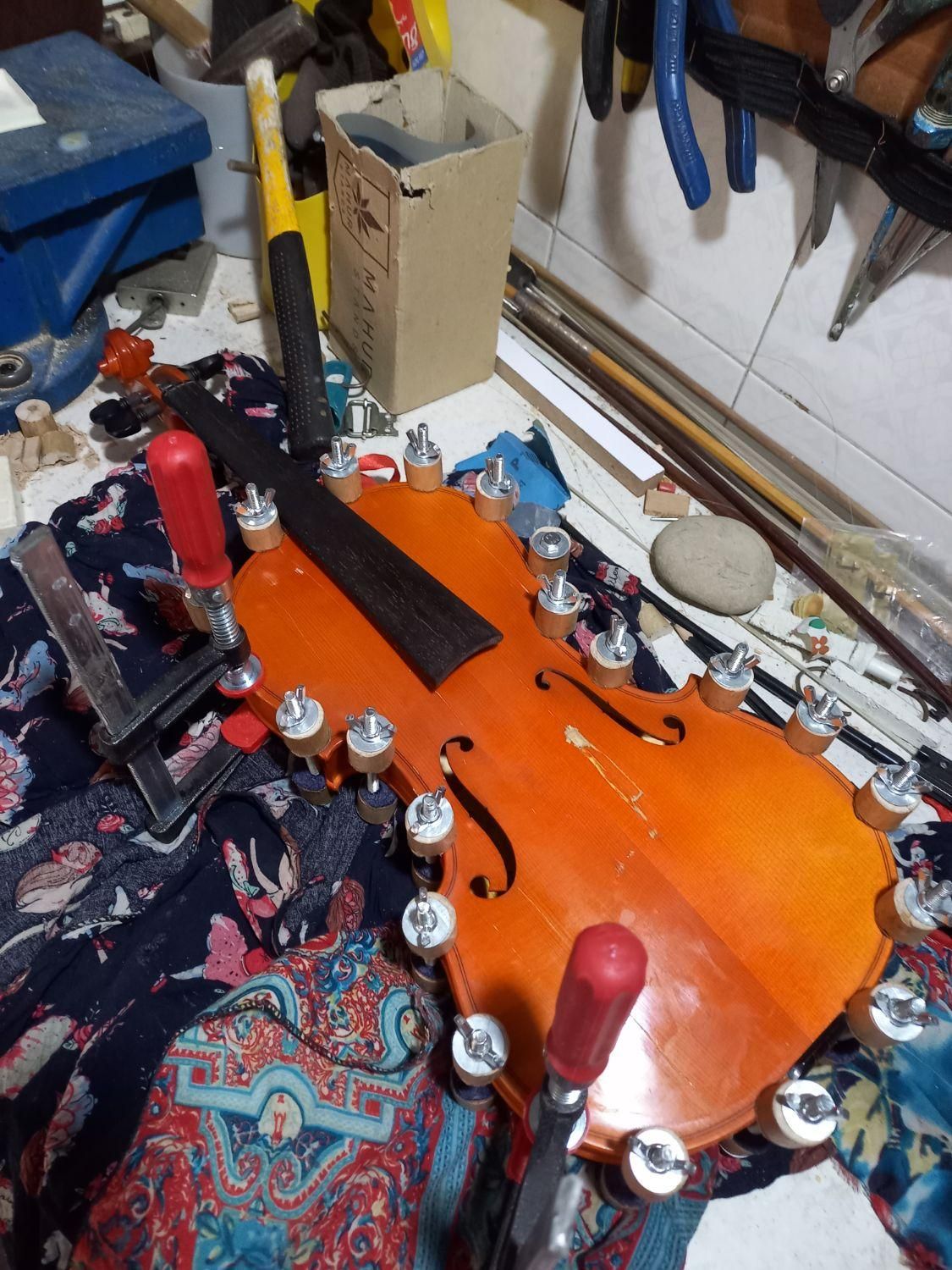 رگلاژ ویولن .کمانچه(تعمیرات)|ویولن|کرج, شهرک اوج|دیوار