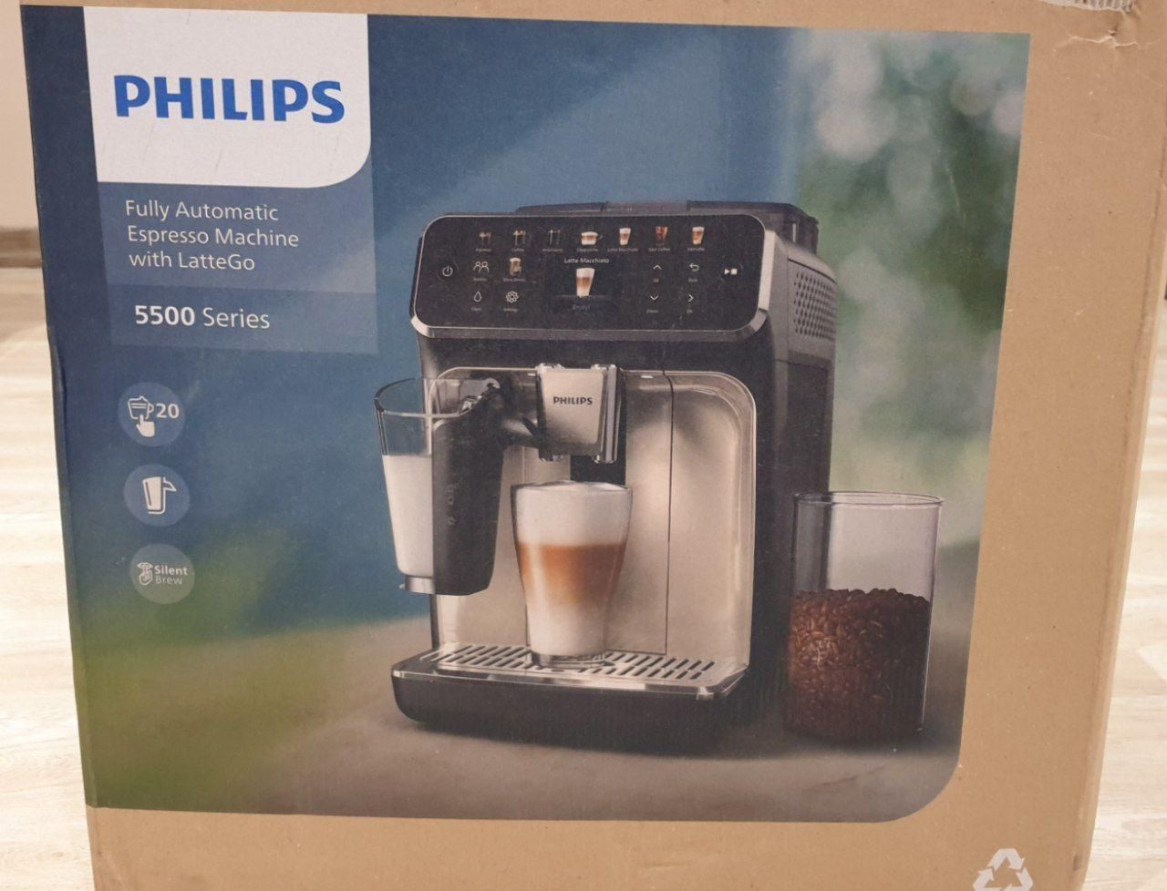 اسپرسوساز Philips سری ۵۵۰۰ تمام اتوماتیک|سماور، چای‌ساز، قهوه‌ساز|خوی, |دیوار