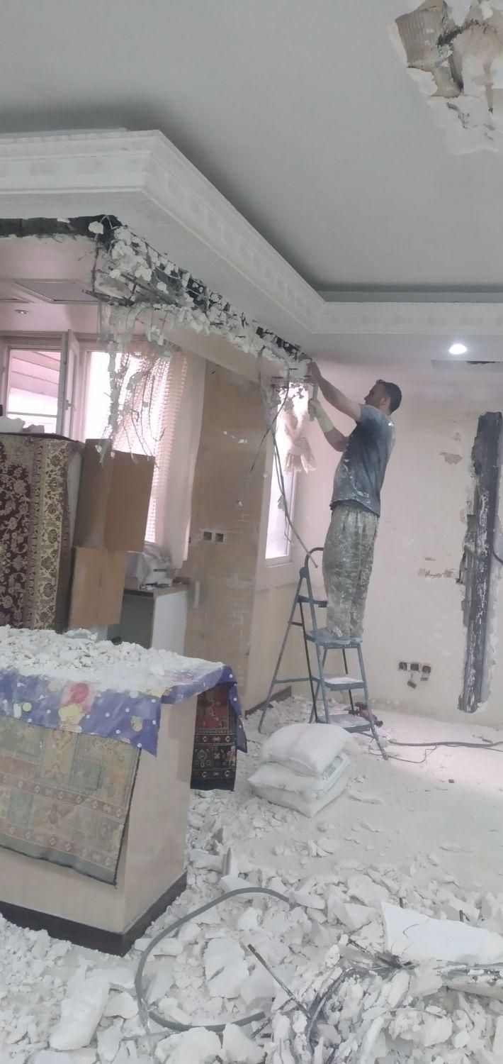 گچکار،استادگچ کاری،بناگچکار،گچبری،استادگچ کار|خدمات پیشه و مهارت|تهران, تهران‌سر|دیوار