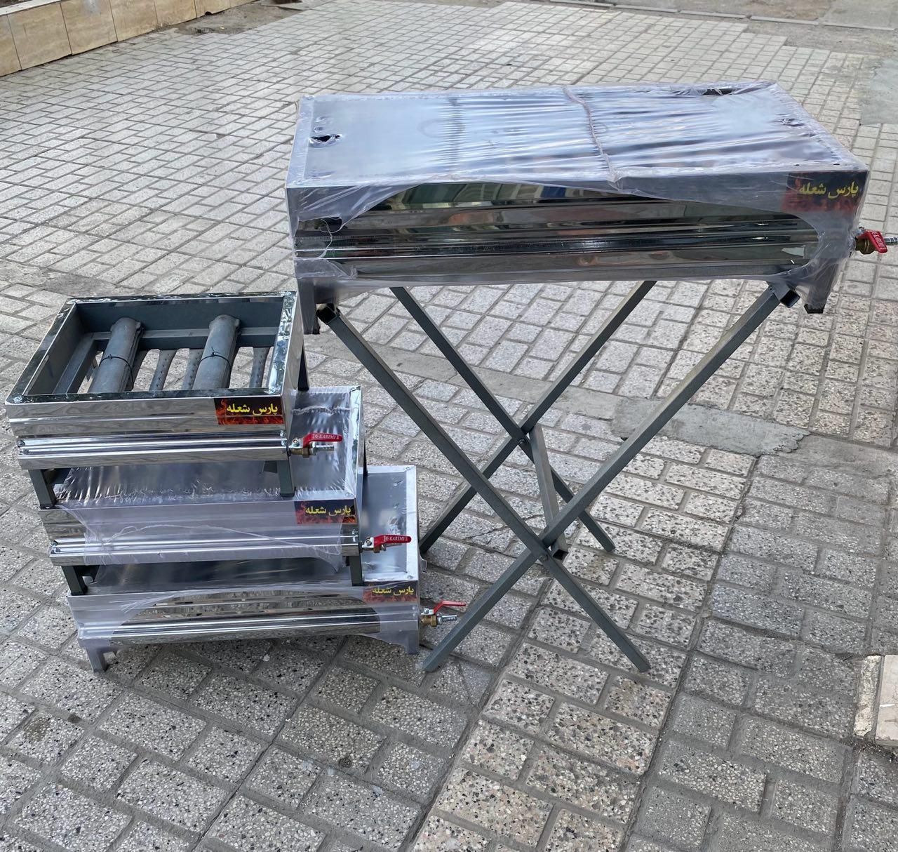 کباب پز منقل گازی ۵۰سانتی قصرسوگا|اجاق گاز و لوازم برقی پختوپز|مشهد, هنرور|دیوار