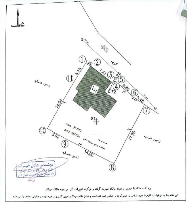 فروش خانه ویلایی ۳۹۰ متری شهری در میدان الغدیر|فروش خانه و ویلا|لنگرود, |دیوار