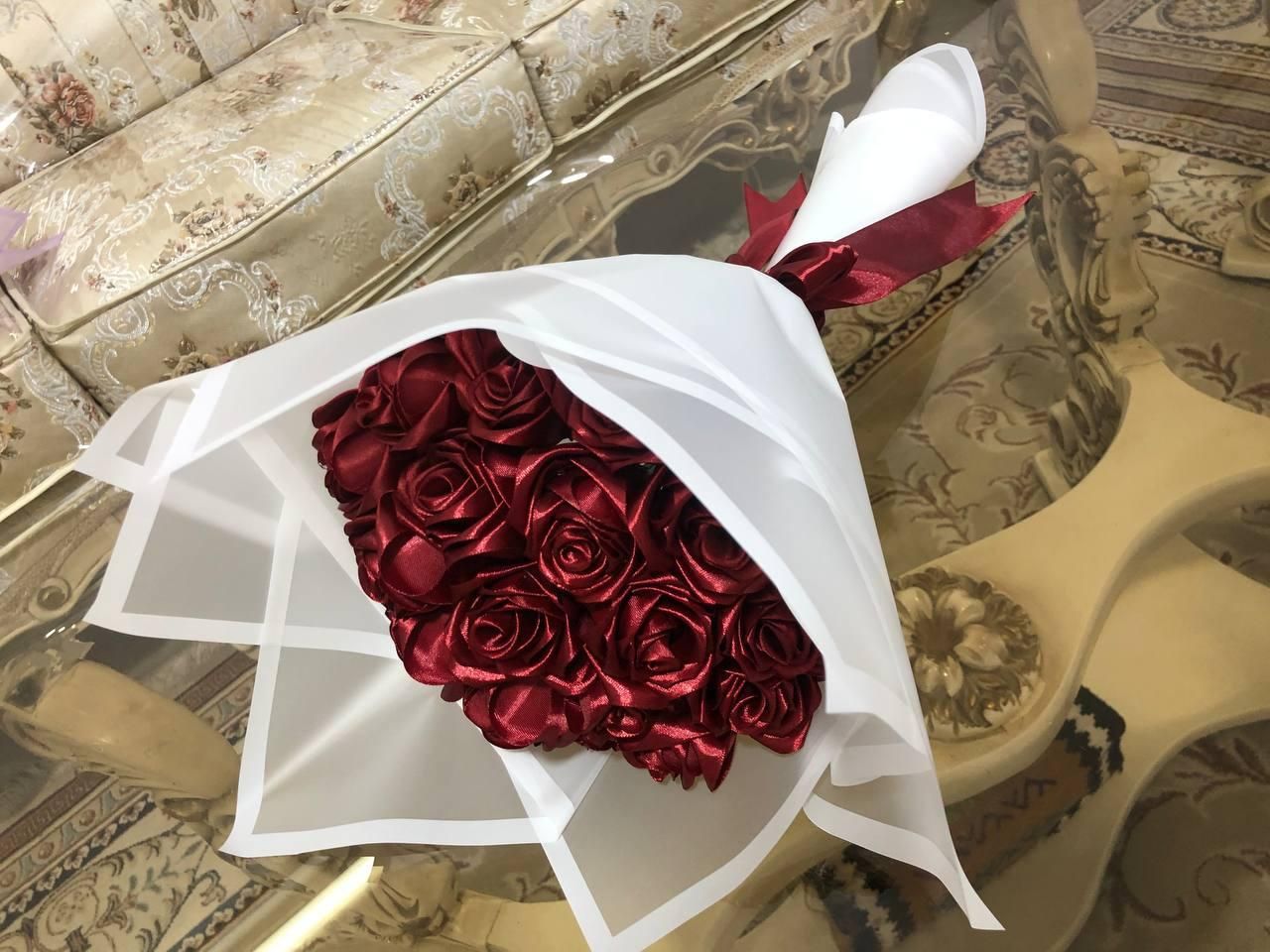 رز جاودان|گل مصنوعی|شیراز, میانرود|دیوار