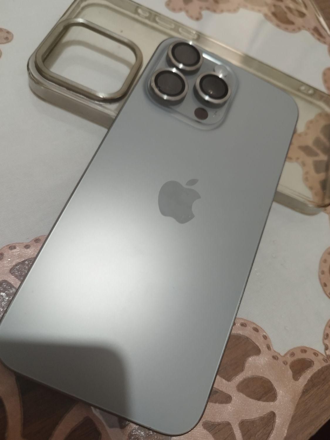 اپل iPhone 15 Pro Max با حافظهٔ ۲۵۶ گیگابایت|موبایل|خرم‌آباد, |دیوار