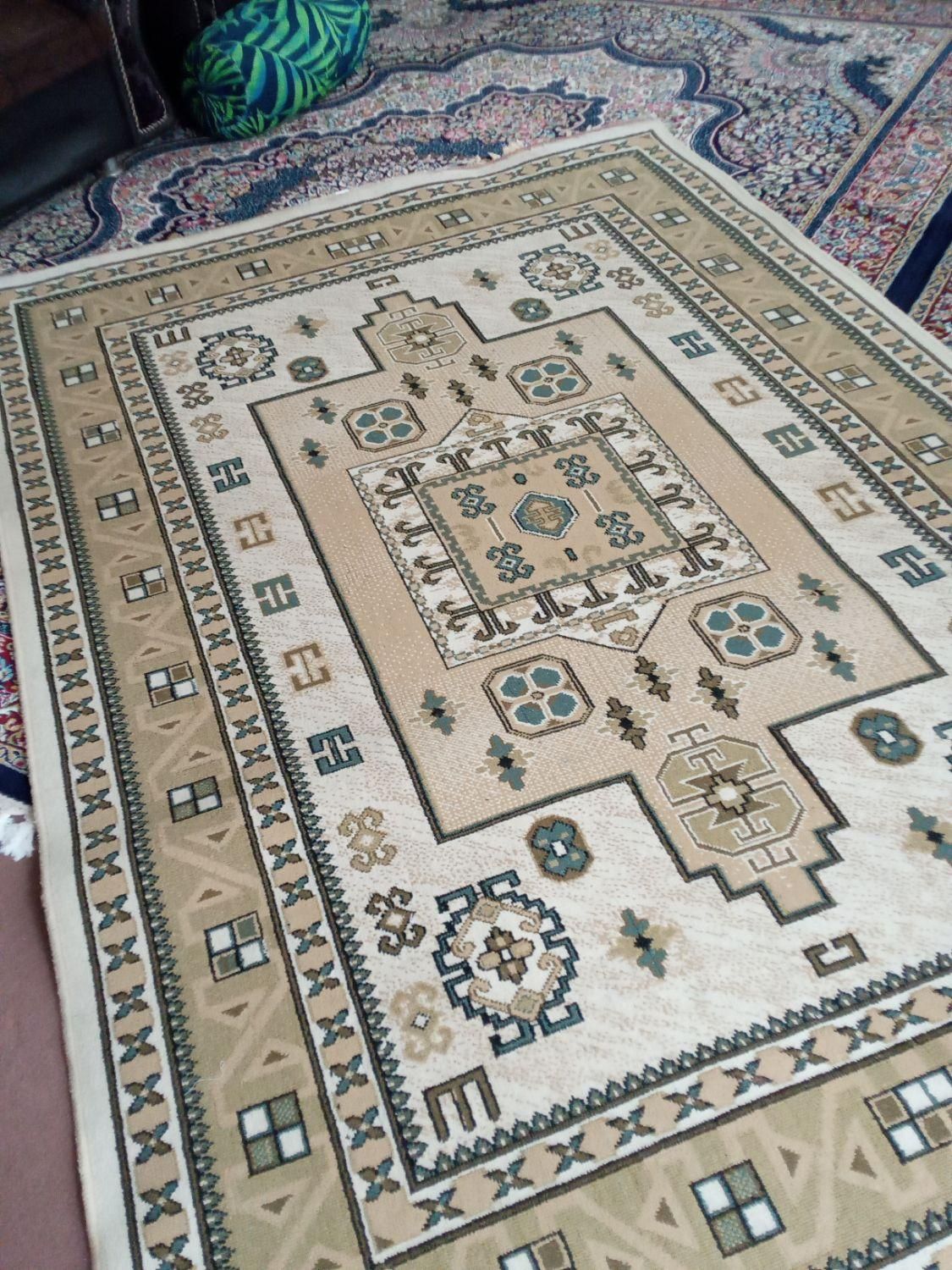 گلیم فرش ۴متری سالم تمیز مخصوص ویلا|گلیم، جاجیم، گبه|فومن, |دیوار