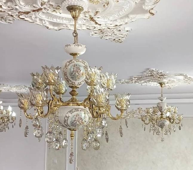 تولیدو پخش لوسترهای برنزی(عمده و خرده) نقد و اقساط|لوستر و چراغ آویز|اردبیل, |دیوار