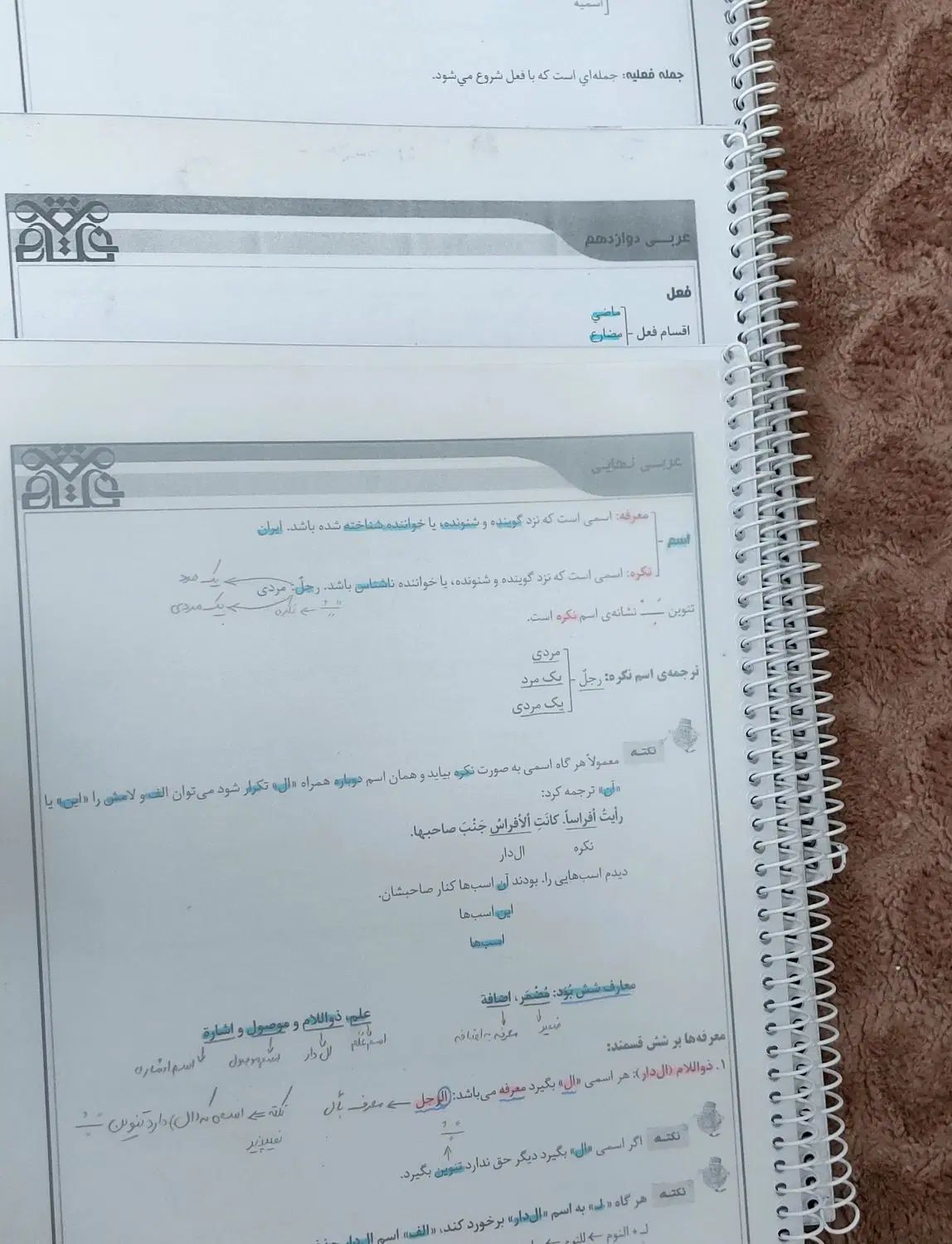 کتاب کمک درسی و تست دروس انسانی|کتاب و مجله آموزشی|تهران, امامت|دیوار