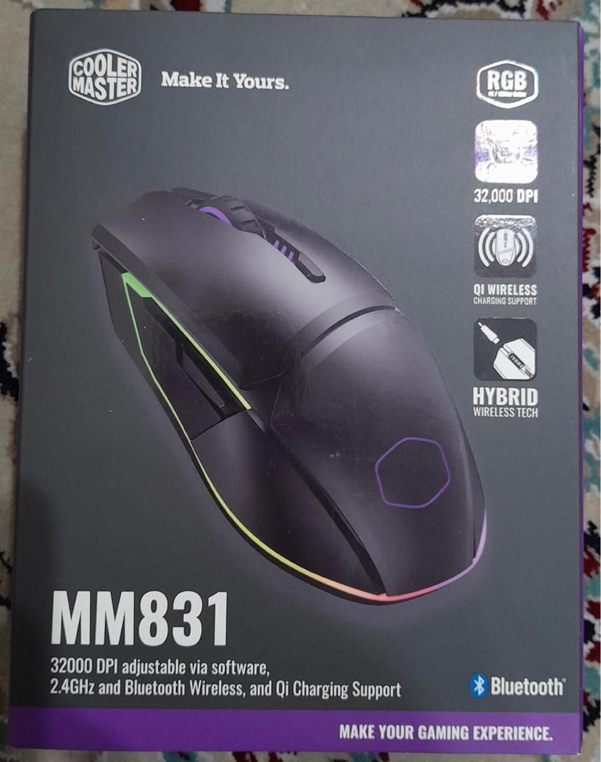 موس گیمینگ Cooler Master وایرلس و RGB قابل تنظیم|قطعات و لوازم جانبی رایانه|تهران, آسمان|دیوار