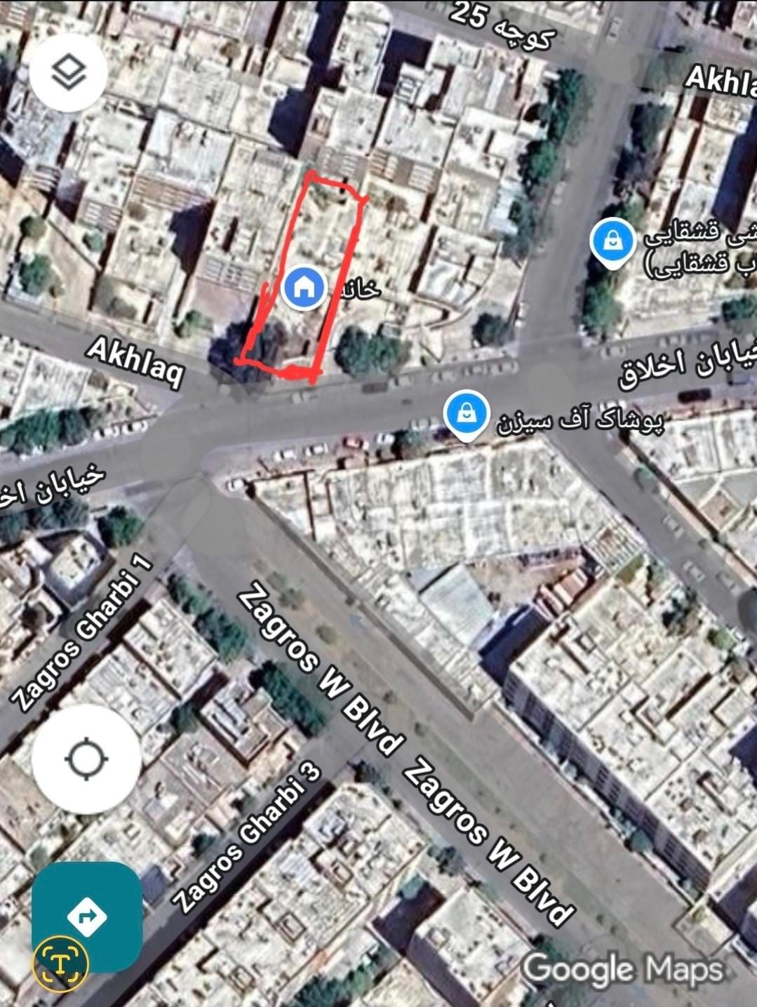 منزل کلنگی تجاری میکونی|فروش زمین و ملک کلنگی|شیراز, شاه قلی بیگی|دیوار