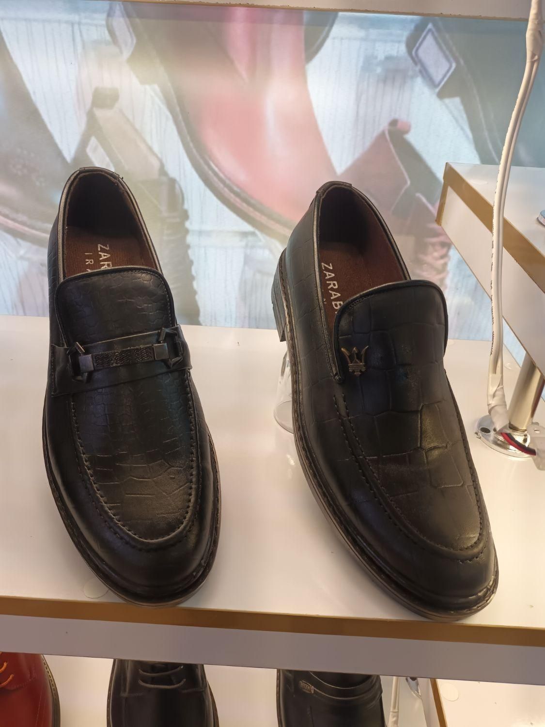 کفش مردانه چرم طبیعی تبریز.طبی ومجلس.نیم بوت.کالج|کیف، کفش، کمربند|پردیس, فاز ۳|دیوار