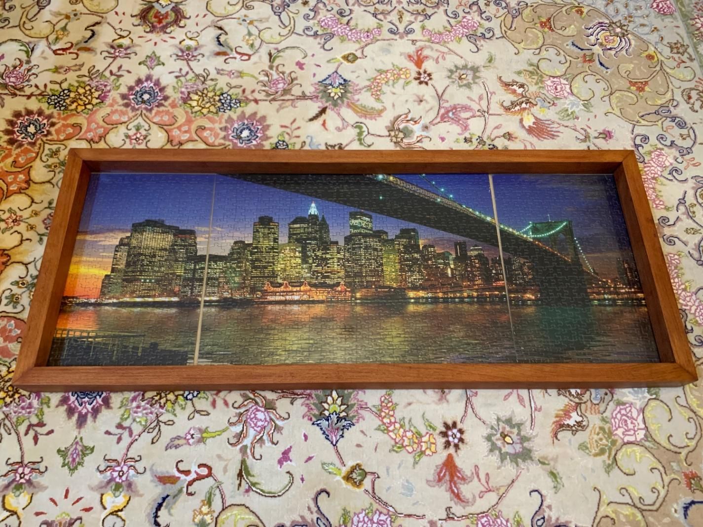 قاب پازل رونزبرگز Ravensburger آلمان به همراه قاب|تابلو، نقاشی، عکس|تهران, سوهانک|دیوار