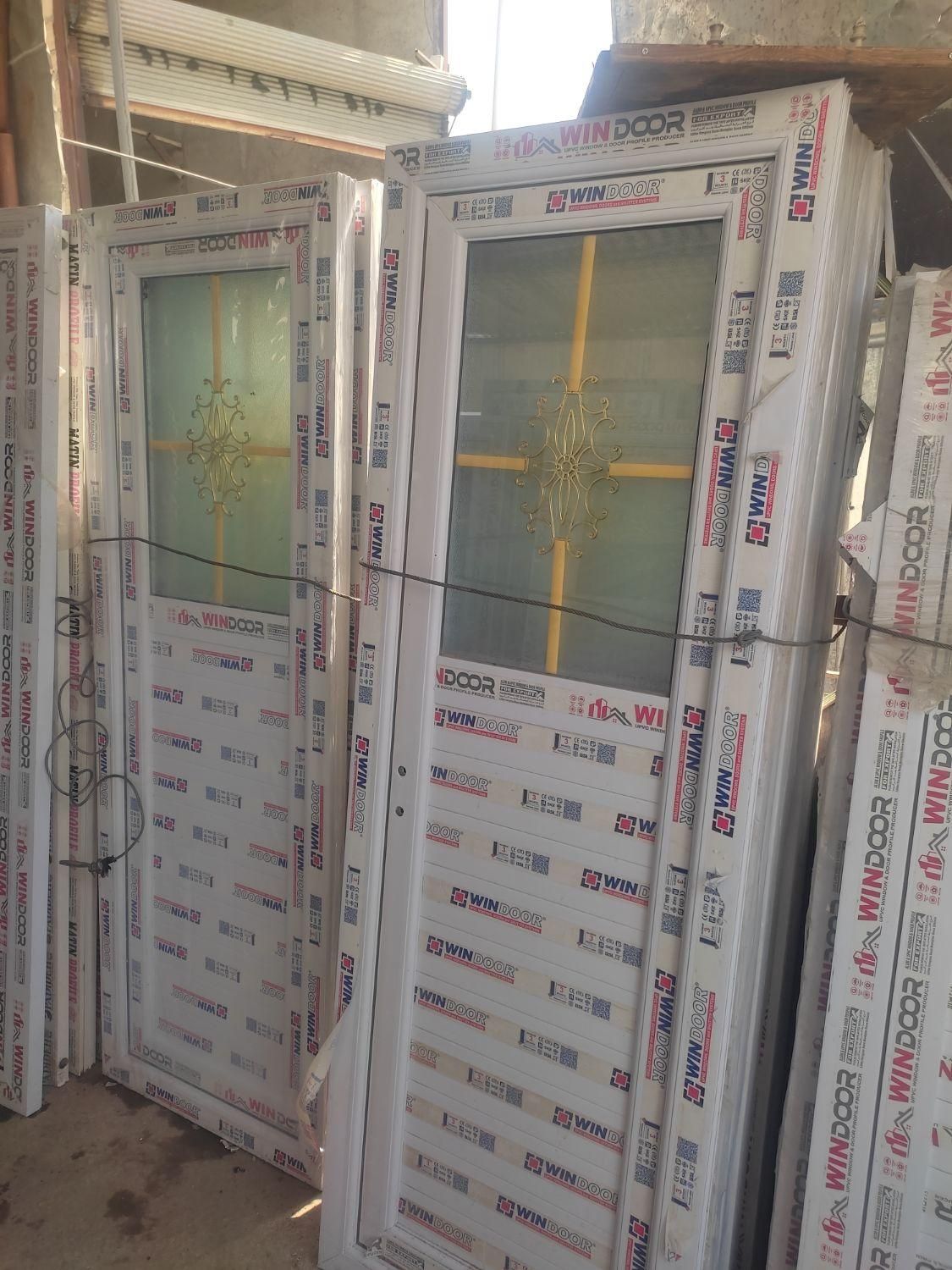 درب پنجره دوجداره pvc upvcآلومینوم سرویس تراس|مصالح و تجهیزات ساختمان|کرج, کمال‌شهر|دیوار