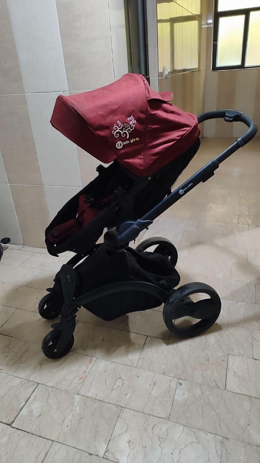 ست کالسکه و کریر کیدز گلوری برند آلمانی اصل|کالسکه و لوازم جانبی|شیراز, ارم|دیوار