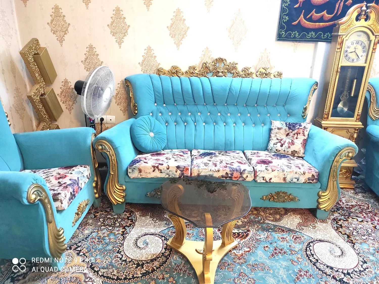 مبلمان با میز نهارخوری|مبلمان خانگی و میز عسلی|مشهد, رستگار|دیوار